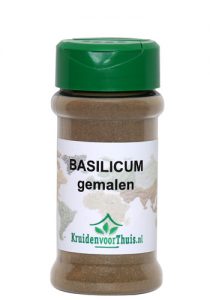 Gemalen basilicum