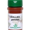 Chillies gemalen