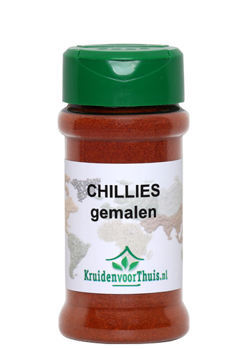 Chillies gemalen