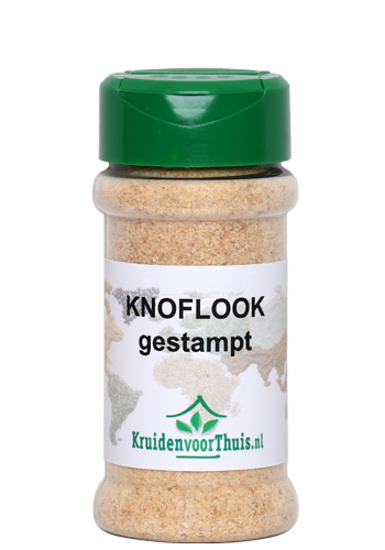 Knoflook gestampt