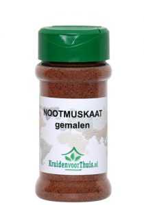 Nootmuskaat gemalen