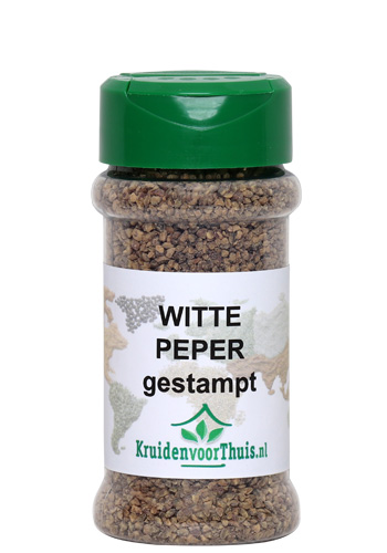 Witte Peper Gestampt