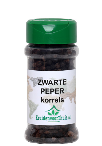 Zwarte peperkorrels