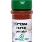 Cayenne peper gemalen