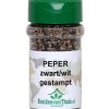 Peper zwart/wit